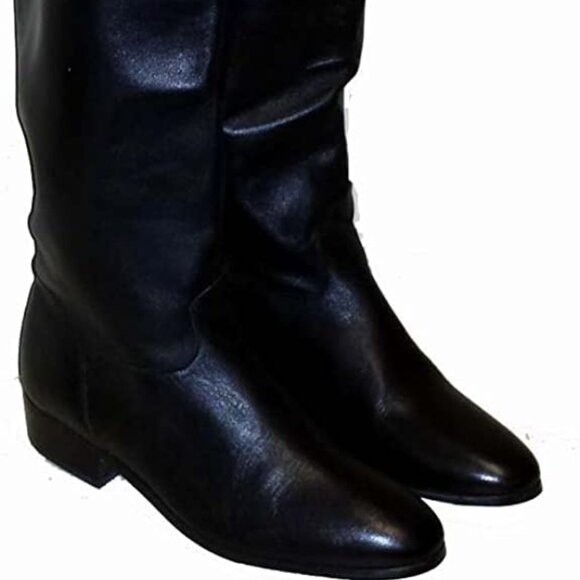 New Naturalizer Jaguar Black Leather Boots Ladies 5.5M in Box Reduced from $200